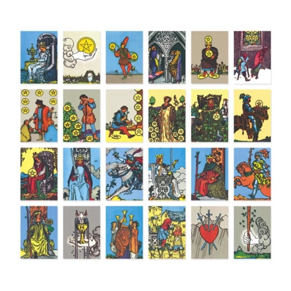 Miniature Vintage Rider Waite Tarot Stickers - Picture 8 of 12